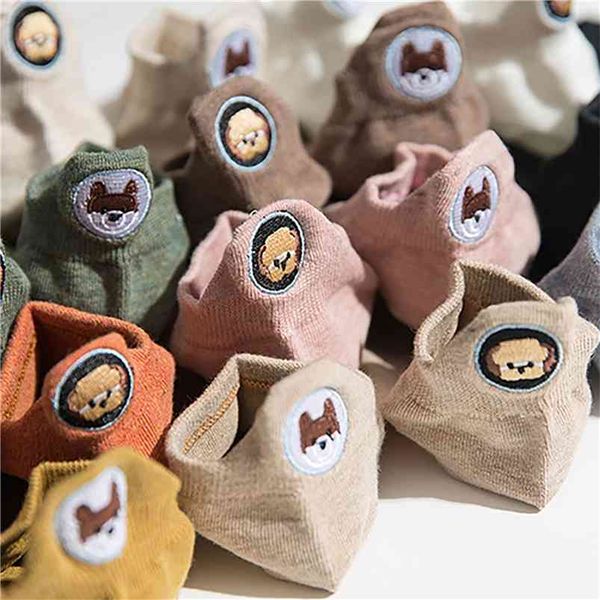 10 pair pack socks woman cute embroidered animal happy funny cartoon cotton kawaii harajuku candy color lovely female socks set 210720, Black;white
10 pair pack socks woman cute embroidered animal happy funny cartoon cotton kawaii harajuku candy color lovely female socks set 210720, Black;white