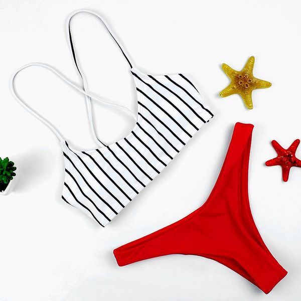 women's swimwear 2021 striped women micro bikinis bandage swimsuit bikini set tube bathing suit beachwear biquini two piece, White;black
women's swimwear 2021 striped women micro bikinis bandage swimsuit bikini set tube bathing suit beachwear biquini two piece, White;black
