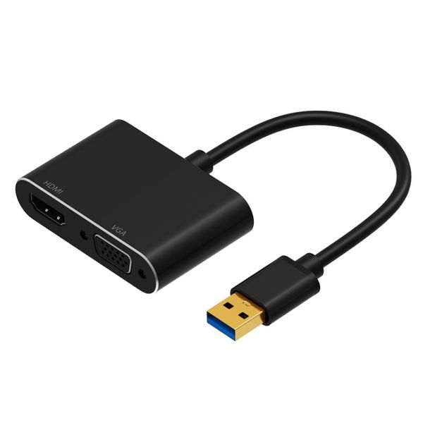 audio cables & connectors 2-in-1 usb3.0 to vga adapter 4k hd 1080p multi-display usb converter video cable for macbook computer
audio cables & connectors 2-in-1 usb3.0 to vga adapter 4k hd 1080p multi-display usb converter video cable for macbook computer