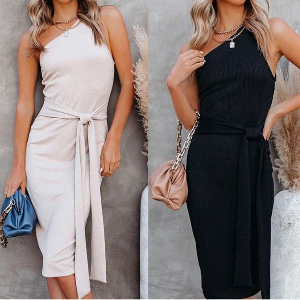 fashion pure color temperament commuting medium length knitted dress for women, Black;gray
fashion pure color temperament commuting medium length knitted dress for women, Black;gray