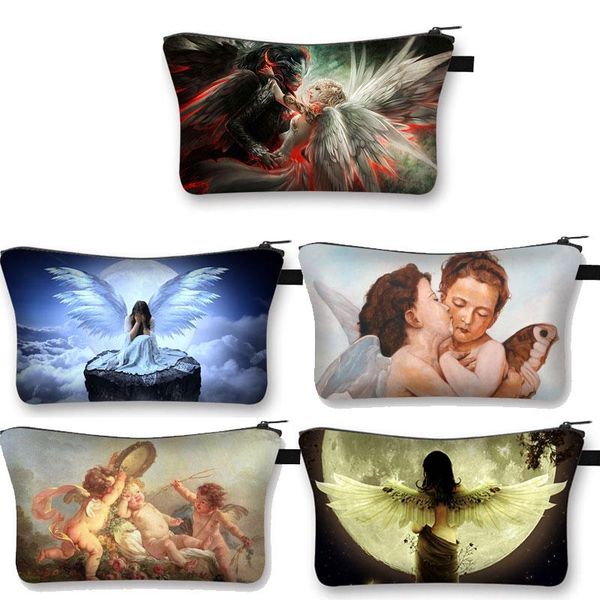 angel of love oil painting religion makeup bag girls canvas portable cosmetic for travel ladies organizer bags & cases
angel of love oil painting religion makeup bag girls canvas portable cosmetic for travel ladies organizer bags & cases