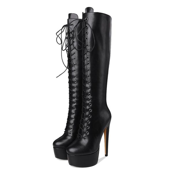 boots onlyfabricante sapatos femininos de salto alto, stiletto com plataforma frontal, elástico sobre o joelho, bota alta, legais 1g91, Black
boots onlyfabricante sapatos femininos de salto alto, stiletto com plataforma frontal, elástico sobre o joelho, bota alta, legais 1g91, Black