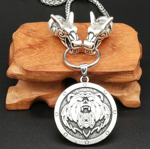 pendant necklaces vintage odin's raven wolf axe with bear head silver viking animal talisman men's necklace
pendant necklaces vintage odin's raven wolf axe with bear head silver viking animal talisman men's necklace