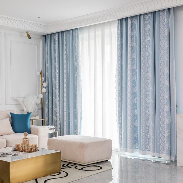 white korean lace tulle curtains for living room finished double layer blue blackout kids girls bedroom zh024d curtain & drapes
white korean lace tulle curtains for living room finished double layer blue blackout kids girls bedroom zh024d curtain & drapes