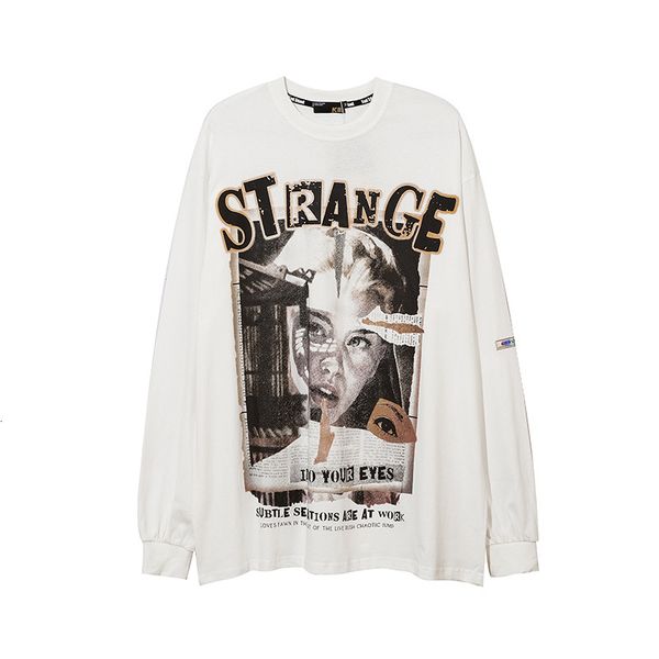 chaopai high street printed long sleeve pullover ins men's and women's round neck sweater youth hip hop large length t, Black
chaopai high street printed long sleeve pullover ins men's and women's round neck sweater youth hip hop large length t, Black