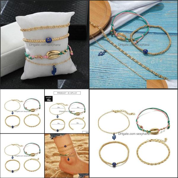 jewelry anklets style european and american minimalist blue cactus anklet set womens kim shell drop delivery 2021 zkjbm, Red;blue
jewelry anklets style european and american minimalist blue cactus anklet set womens kim shell drop delivery 2021 zkjbm, Red;blue