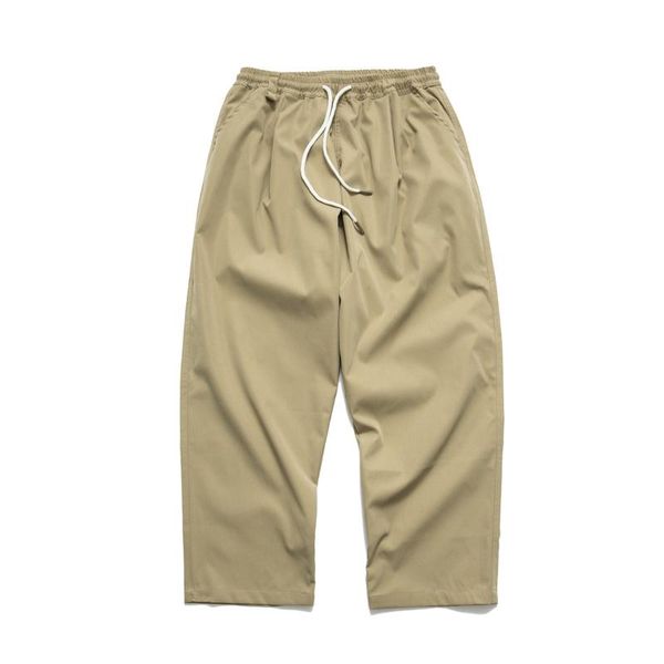 men's pants fashion autumn spring baggy men casual straight loose elastic waist trousers hip hop harem streetwear clothing, Black
men's pants fashion autumn spring baggy men casual straight loose elastic waist trousers hip hop harem streetwear clothing, Black