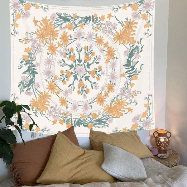 tapestries home mandala flower tapestry wall hanging bohemian hippie white sketched floral print decoration mural tapiz
tapestries home mandala flower tapestry wall hanging bohemian hippie white sketched floral print decoration mural tapiz