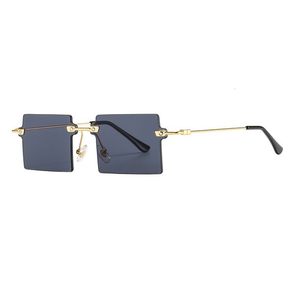 sunglasses fashion frameless small square men and women trend personality street pgraphy, White;black
sunglasses fashion frameless small square men and women trend personality street pgraphy, White;black