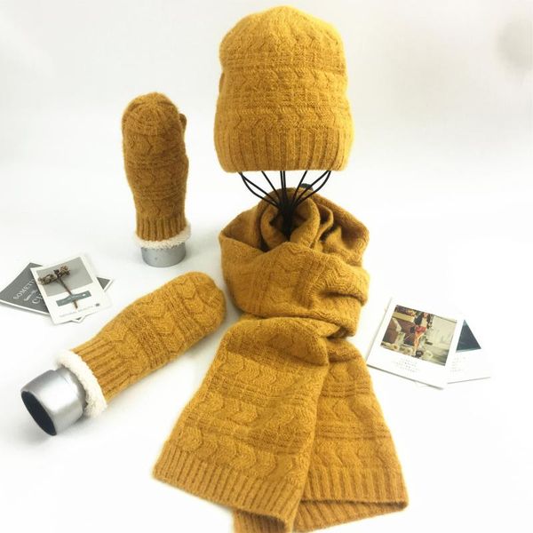 hats, scarves & gloves sets winter wool thick three-piece hat scarf commute elite warm accessories sports skiing young men and women, Blue;gray
hats, scarves & gloves sets winter wool thick three-piece hat scarf commute elite warm accessories sports skiing young men and women, Blue;gray