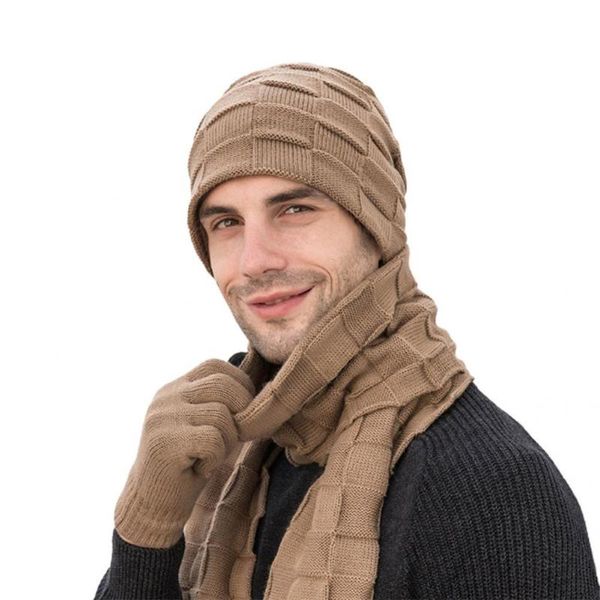 stingy brim hats 3pcs/set outdoor plaid lines plush lining men cap scarf gloves super soft hat set solid color for shopping, Blue;gray
stingy brim hats 3pcs/set outdoor plaid lines plush lining men cap scarf gloves super soft hat set solid color for shopping, Blue;gray
