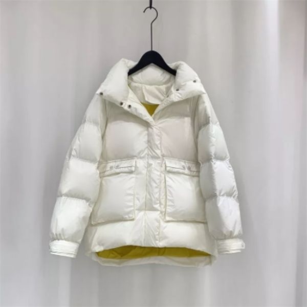 stand collar women's down jacket short fashion winter bread coat female white duck casual wild clothing 210922, Black
stand collar women's down jacket short fashion winter bread coat female white duck casual wild clothing 210922, Black