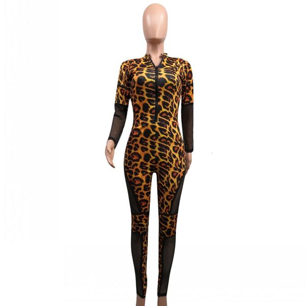 trendy styles leopard mesh patchwork ny jumpsuits see through tulle zipper v neck long sleeves sassy nightclub pants rompers actua, Black;white
trendy styles leopard mesh patchwork ny jumpsuits see through tulle zipper v neck long sleeves sassy nightclub pants rompers actua, Black;white