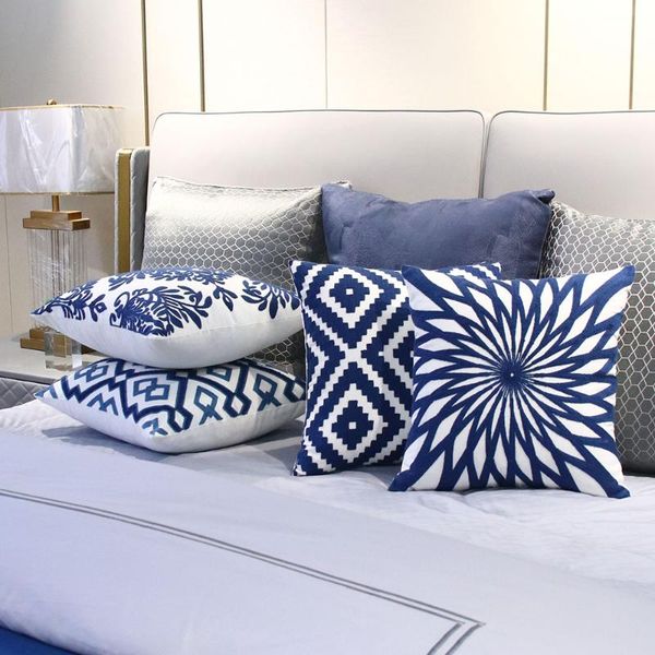 cushion/decorative pillow zeroomade embroidery pillowcase cotton cushions covers navy blue geometric decorative throw pillows cases for home
cushion/decorative pillow zeroomade embroidery pillowcase cotton cushions covers navy blue geometric decorative throw pillows cases for home