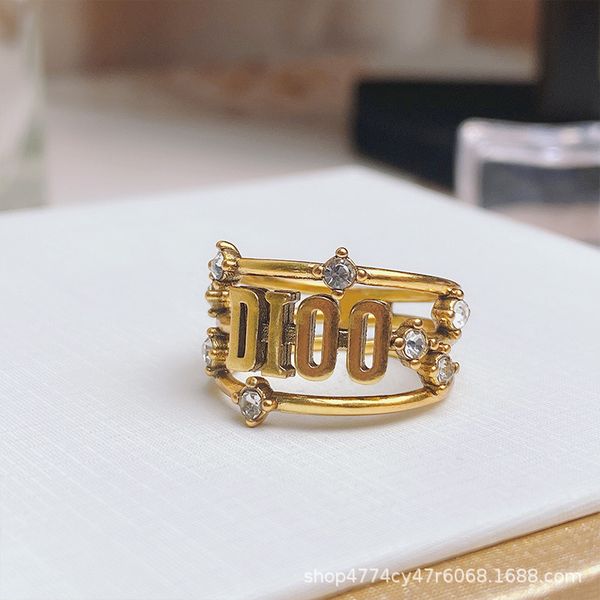 2020 new fashion small fragrance d family pair classic letter ring for men and womenvqi7, Black
2020 new fashion small fragrance d family pair classic letter ring for men and womenvqi7, Black