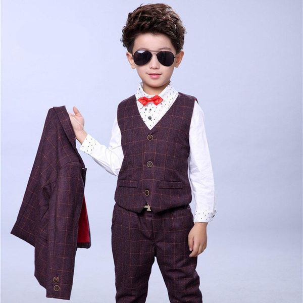 suits fashion lattice boys for weddings single button blazers jacket boy costume garcon tuxedo jogging, Black
suits fashion lattice boys for weddings single button blazers jacket boy costume garcon tuxedo jogging, Black
