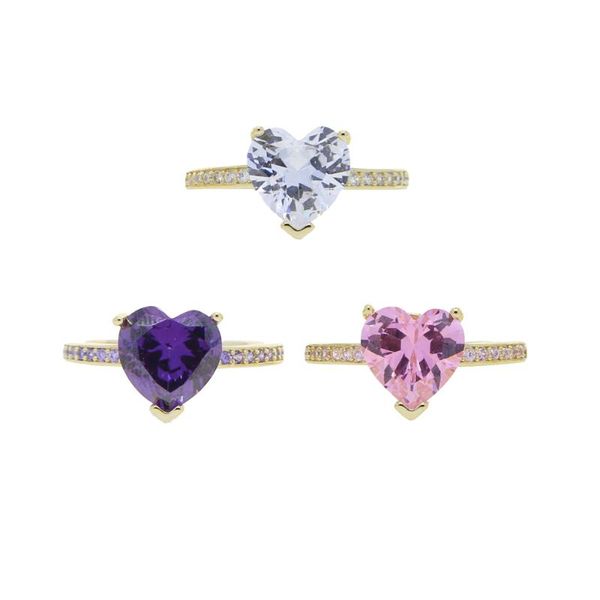 wedding rings gold color white purple pink heart cubic zirconia us size 6 7 8 engagement ring for women, Slivery;golden
wedding rings gold color white purple pink heart cubic zirconia us size 6 7 8 engagement ring for women, Slivery;golden