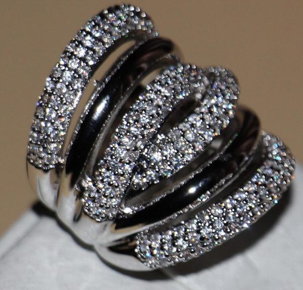 full tiny women's fashion jewelry 14kt white gold filled zirconia wedding engagement lady's band rings gift size 6-9 wjl3155, Silver
full tiny women's fashion jewelry 14kt white gold filled zirconia wedding engagement lady's band rings gift size 6-9 wjl3155, Silver