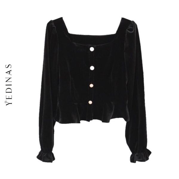 yedinas vintage long sleeve blouse women 2021 velvet square collar womens and blouses sfrench style feminino autumn women's & shirt, White
yedinas vintage long sleeve blouse women 2021 velvet square collar womens and blouses sfrench style feminino autumn women's & shirt, White