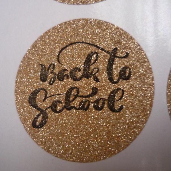 gift wrap back to school rose gold glitter classic round sticker with customized texts or logo
gift wrap back to school rose gold glitter classic round sticker with customized texts or logo