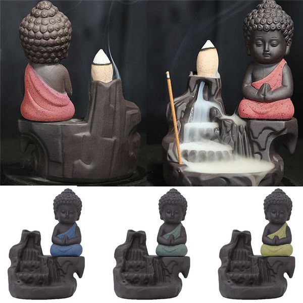 sachet bags ceramic little monk smoke backflow cone censer holder incense burner decoration
sachet bags ceramic little monk smoke backflow cone censer holder incense burner decoration