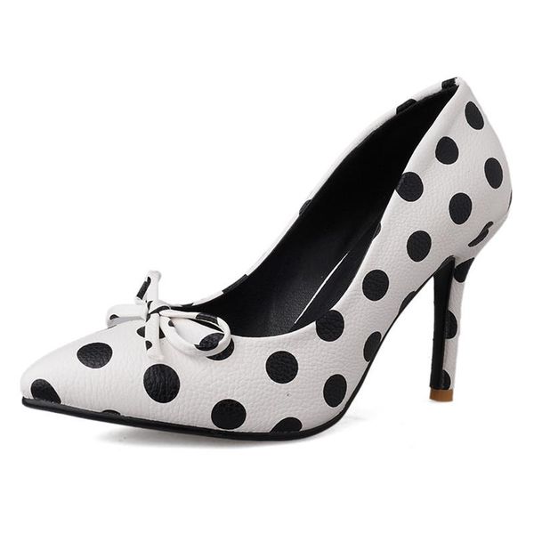 dress shoes agodor polka dot women high heels pointed toe slip on stiletto pumps 2021 spring elegant party office ladies, Black
dress shoes agodor polka dot women high heels pointed toe slip on stiletto pumps 2021 spring elegant party office ladies, Black