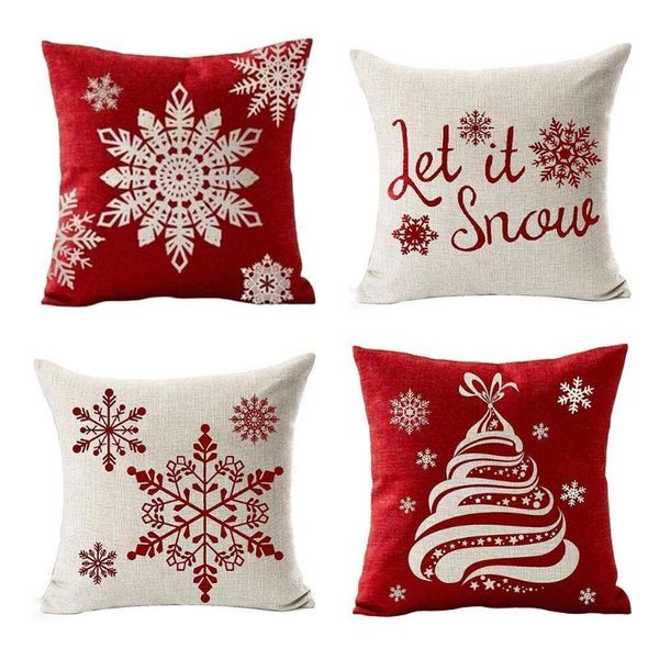 cushion/decorative pillow christmas decoration cushion cover snowflake tree case linen home
cushion/decorative pillow christmas decoration cushion cover snowflake tree case linen home