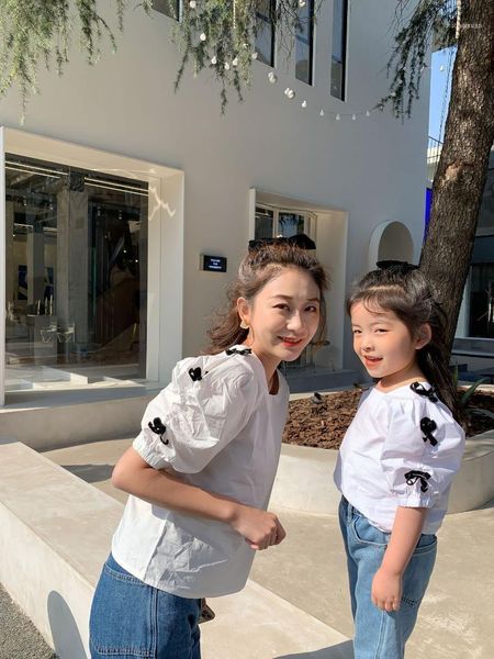 family matching outfits 2021 parent-child summer square collar solid color short-sleeved casual shirt mommy and daughter clothes1, Blue
family matching outfits 2021 parent-child summer square collar solid color short-sleeved casual shirt mommy and daughter clothes1, Blue