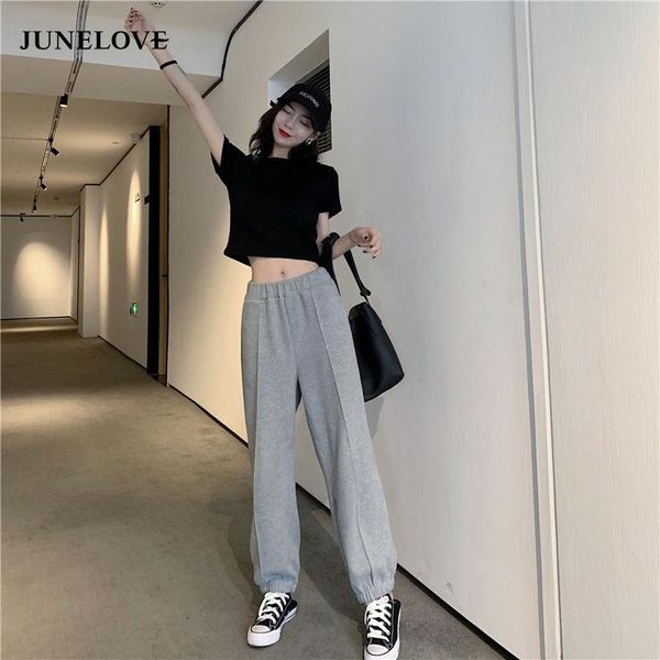 short sleeve black two piece set casual loose elastic straight pants high waist womens outfits crop and trousers 2piece dress, White
short sleeve black two piece set casual loose elastic straight pants high waist womens outfits crop and trousers 2piece dress, White