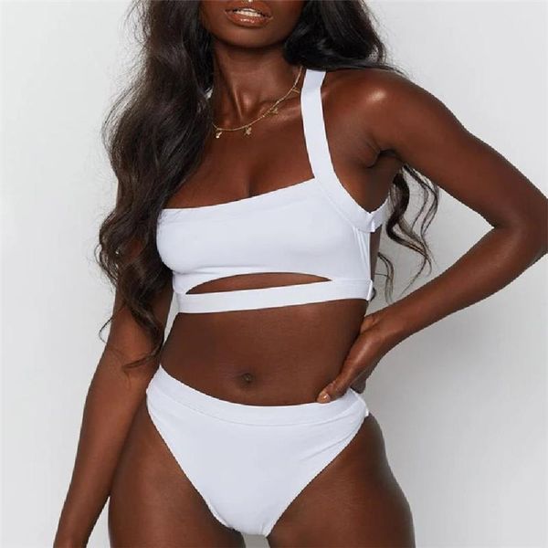 women's swimwear fufucaillm 2021 bikini brazilian women push up unpadded vintage swimsuit beach suit biquini bathing suits femme, White;black
women's swimwear fufucaillm 2021 bikini brazilian women push up unpadded vintage swimsuit beach suit biquini bathing suits femme, White;black