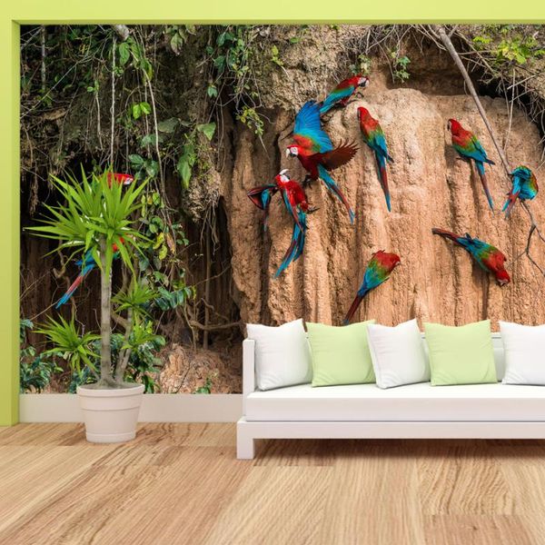 custom landscape parrot interior room wall 3d wallpaper home walls paper decor for living peel stick pvc printings wallpapers
custom landscape parrot interior room wall 3d wallpaper home walls paper decor for living peel stick pvc printings wallpapers