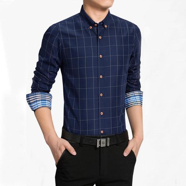 men's dress shirts spring fashion slim fit long sleeve male plaid cotton casual social business shirt plus sizem- 6xl, White;black
men's dress shirts spring fashion slim fit long sleeve male plaid cotton casual social business shirt plus sizem- 6xl, White;black