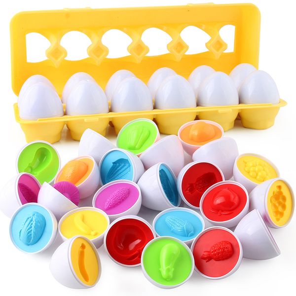 12pcs Baby Montessori Learning Education Math Toy Smart Eggs Puzzle Matching Toys Plastic Building Blocks For Children Gifts ZXH
12pcs Baby Montessori Learning Education Math Toy Smart Eggs Puzzle Matching Toys Plastic Building Blocks For Children Gifts ZXH