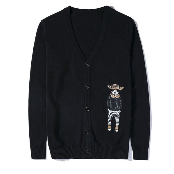 sweaters knit spring and autumn young men's sweater cardigan men wear korean fashion slim v-neck jacket thin, White;black
sweaters knit spring and autumn young men's sweater cardigan men wear korean fashion slim v-neck jacket thin, White;black