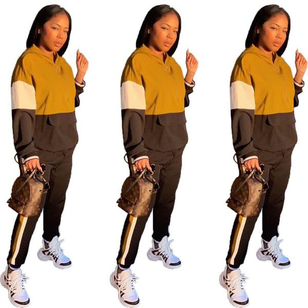 women's two piece pants tracksuits women pieces set hooded oversized sweatshirt contrast color hoodie suits spring autumn casual outfit, White
women's two piece pants tracksuits women pieces set hooded oversized sweatshirt contrast color hoodie suits spring autumn casual outfit, White