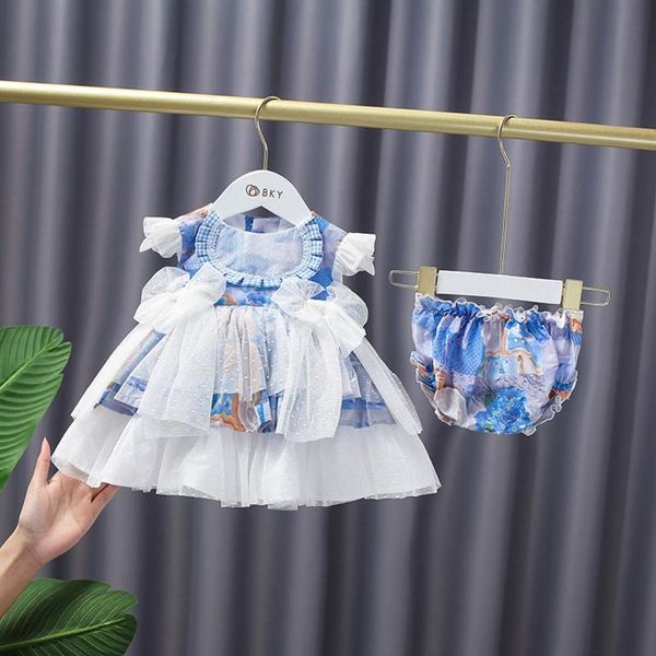 girl's dresses cute summer girls kids lolita princess lace dress clothes set bow children baby infants ball gown dresses+pp short pant, Red;yellow
girl's dresses cute summer girls kids lolita princess lace dress clothes set bow children baby infants ball gown dresses+pp short pant, Red;yellow
