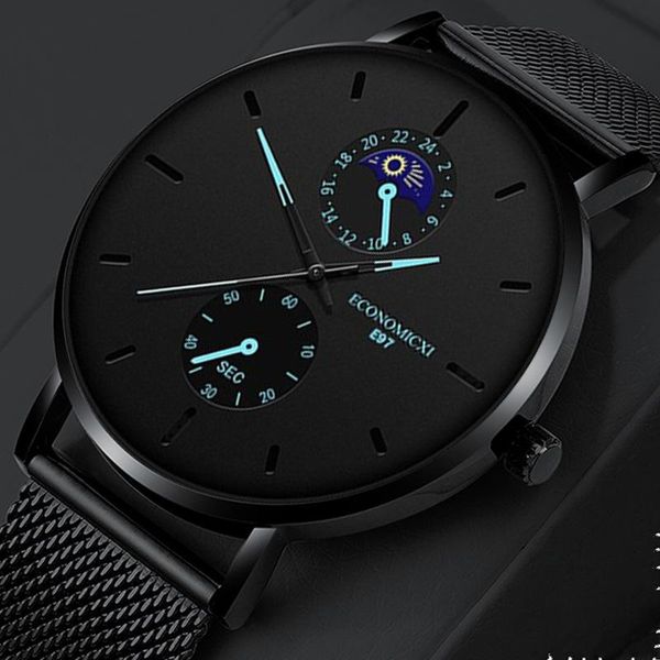 wristwatches men watch fashion sports business casual stainless steel mesh belt simple dial quartz mens watches reloj hombre, Slivery;brown
wristwatches men watch fashion sports business casual stainless steel mesh belt simple dial quartz mens watches reloj hombre, Slivery;brown