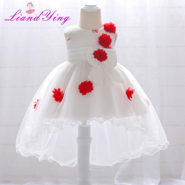 girl's dresses flower born baby dress 2021 summer cute girls clothes mesh solid infant clothing 1 year birthday1, Red;yellow
girl's dresses flower born baby dress 2021 summer cute girls clothes mesh solid infant clothing 1 year birthday1, Red;yellow