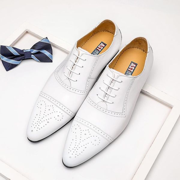 dress shoes 68119 genuine leather brogue casual wedding business formal wear retro trendy versatile men's, Black
dress shoes 68119 genuine leather brogue casual wedding business formal wear retro trendy versatile men's, Black