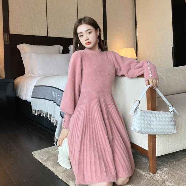 casual dresses autumn winter sweater mini dress women korean fashion long sleeve knitted elegant knitwear vestidos mujer, Black;gray
casual dresses autumn winter sweater mini dress women korean fashion long sleeve knitted elegant knitwear vestidos mujer, Black;gray