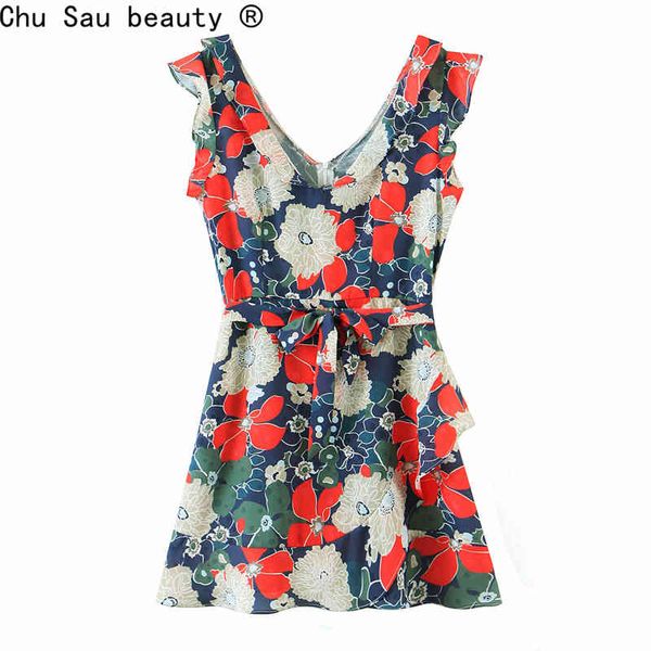 summer v-neck sleeveless floral print retro irregular hem dress lace-up thin female skirt pastoral style vestido 210508, Black;gray
summer v-neck sleeveless floral print retro irregular hem dress lace-up thin female skirt pastoral style vestido 210508, Black;gray