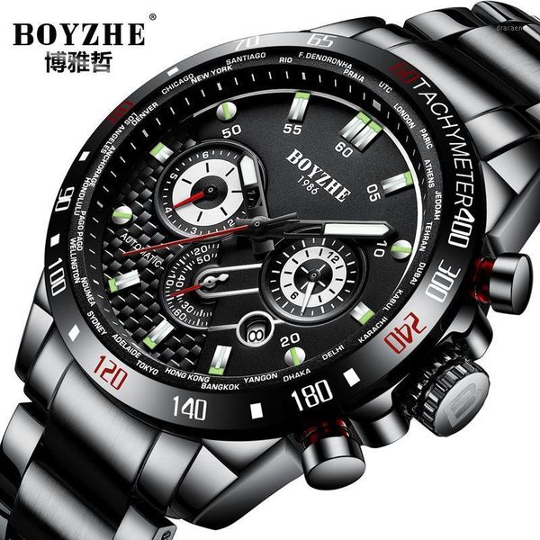 business man horloges rvs luxe boyzhe merk heren automatische mechanische waterdichte multifunctionele klokken wristwatches, Slivery;brown
business man horloges rvs luxe boyzhe merk heren automatische mechanische waterdichte multifunctionele klokken wristwatches, Slivery;brown