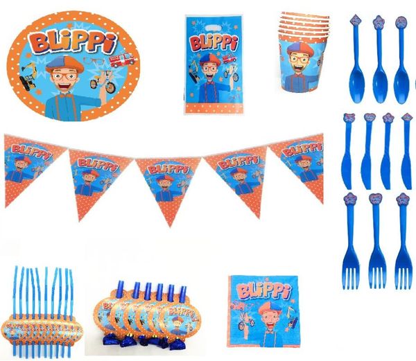 blippi theme happy birthday party supplies paper cup plate straws flags blowout tablecloth kids favor toys decor disposable dinnerware
blippi theme happy birthday party supplies paper cup plate straws flags blowout tablecloth kids favor toys decor disposable dinnerware