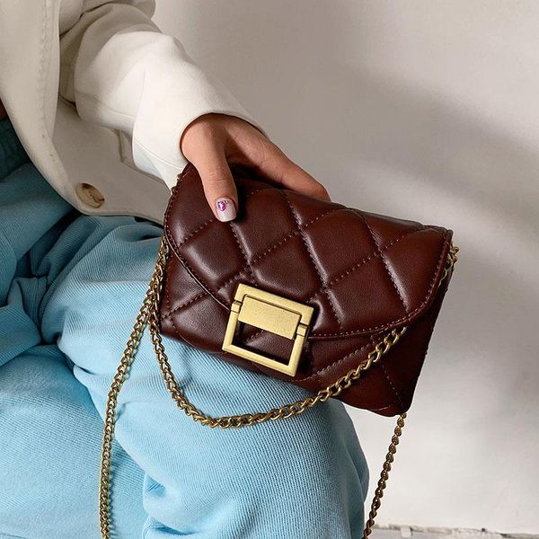 high-quality rhombic embroidery thread handbags 2021 korean chain bag fashion ladies one-shoulder messenger small square shoulder bags
high-quality rhombic embroidery thread handbags 2021 korean chain bag fashion ladies one-shoulder messenger small square shoulder bags