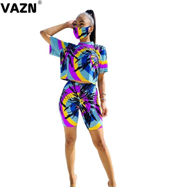 summer group mask fancy young casual short sleeve knee length regular tracksuits women 3 piece set women's, Gray
summer group mask fancy young casual short sleeve knee length regular tracksuits women 3 piece set women's, Gray