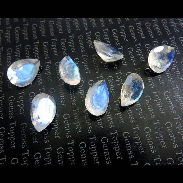 loose diamonds beautiful blue fire moonstone pear cut 5x7mm natural rainbow faceted gemstone, Black
loose diamonds beautiful blue fire moonstone pear cut 5x7mm natural rainbow faceted gemstone, Black