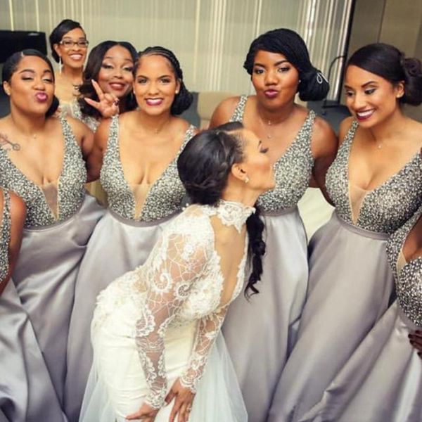 party dresses african plus size bridesmaid with deep v neck beading a line wedding guest dress long maid of honor gowns-in p, White;black
party dresses african plus size bridesmaid with deep v neck beading a line wedding guest dress long maid of honor gowns-in p, White;black