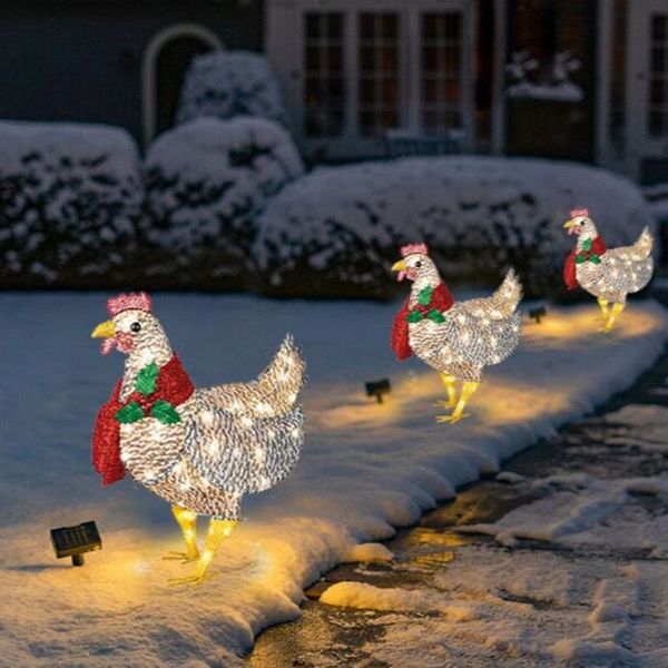 garden decorations courtyard christmas led night lights solar light outside decoration ornaments chicken hen glowing pastoral chickens lamps
garden decorations courtyard christmas led night lights solar light outside decoration ornaments chicken hen glowing pastoral chickens lamps