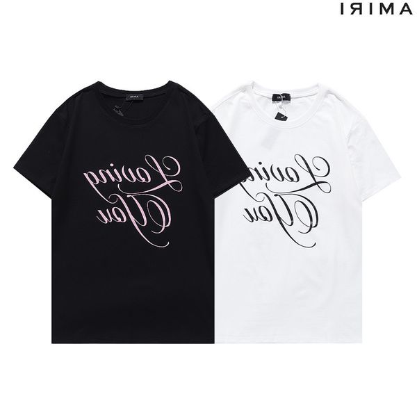 correct version new street fashion brand am letter gold powder signature printing men's and women's casual short sleeve t-shirt, White;black
correct version new street fashion brand am letter gold powder signature printing men's and women's casual short sleeve t-shirt, White;black