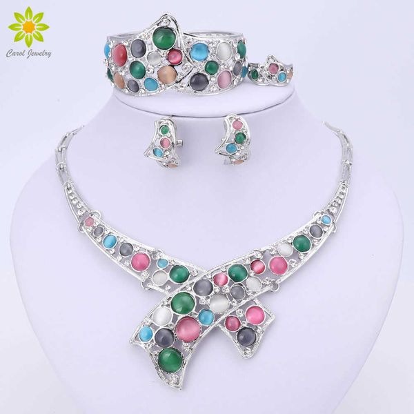 wedding bridal rhinestone jewelry set for women crystal necklace bracelet ring earrings silver plated luxury accessories h1022
wedding bridal rhinestone jewelry set for women crystal necklace bracelet ring earrings silver plated luxury accessories h1022